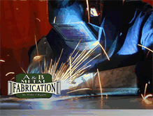 Tablet Screenshot of abmetalfabrication.com